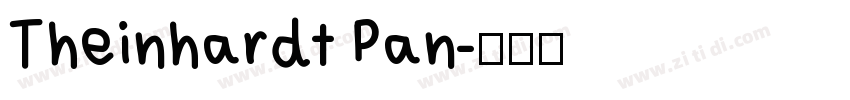 Theinhardt Pan字体转换
